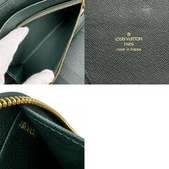 ルイヴィトン LOUIS VUITTON 長財布 タイガ オーガナイザーアトール クラッチ セカンドバッグ トラベルケース M30654 グリーンの画像