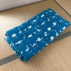 保育園用のお布団とカバーの画像