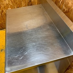 a(7495) ステンレス キャビネット作業台 扉無し W900D600H800 BG150 飲食店 厨房用品 業務用 作業台 直接お引き取り歓迎 大阪の画像