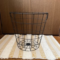 ワイヤーカゴ&収納カゴセットの画像