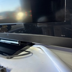 【中古品】SHARP 2010年製　32型液晶テレビ　リモコン別の画像