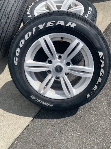 「受付終了」ハイエース　コブラホイール16インチタイヤ4本セット。