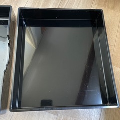 黒色漆器　文箱の画像