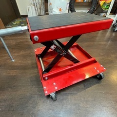  バイクジャッキ バイクリフト キャリー付　耐荷重500kgの画像