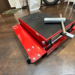  バイクジャッキ バイクリフト キャリー付　耐荷重500kgの画像