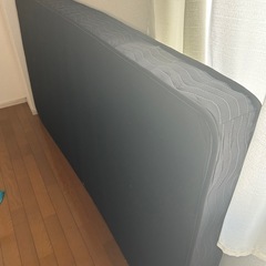 ほぼ新品 黒色マットレス シングルの画像