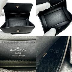 ルイヴィトン LOUIS VUITTON コインケース タイガ コインパース コインケース カードケース M30598 ブラックの画像