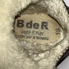 B de R ビーデアール キッズ　ムートンブーツ　19.0㎝　男の子/女の子の画像