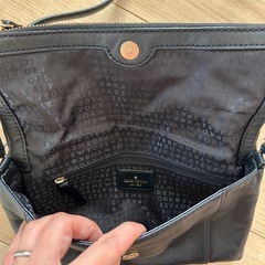 kate spade ショルダーバッグ　黒の画像