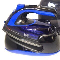 T-fal ティファール アイロン スチームアイロン Freemove mini ブラック×ブルー ケース付 **828026Rの画像