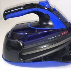 T-fal ティファール アイロン スチームアイロン Freemove mini ブラック×ブルー ケース付 **828026Rの画像