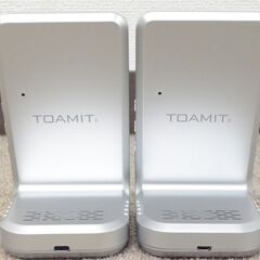 在庫のこり1点！ ★限定入荷★  掘り出し物！TOAMIT 東亜産業 TOA-CO2MG-001 CO2Manager CO2マネージャー 充電式 二酸化炭素濃度測定器 COセンサー 検査 測定器 2台セット USBケーブル 箱 取説付の画像