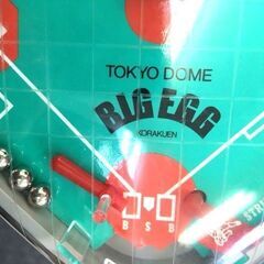 エポック社 ビッグエッグ野球盤 Jr 昭和レトロ TOKYO DOME 箱付き **731013D1の画像