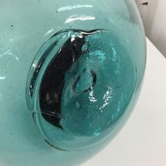 ガラス 浮き球 直径約29cm 漁具 ガラス製 浮玉 オブジェ 硝子製 置物 インテリア☆ 札幌市 北区 屯田 の画像