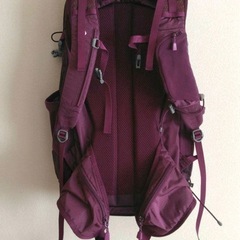 【美品】モンベル ガレナパック 30L パープル レディース バックパックの画像