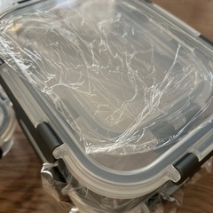 新品ガラスタッパー8個の画像