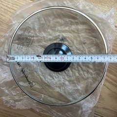 新品　ガラス蓋　の画像