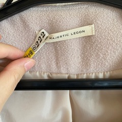 【クリーニング済】マジェスティックレゴン　コートの画像