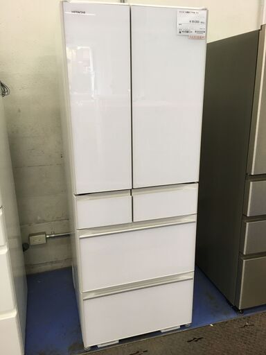 ★リユースのサカイ横浜南店★YM1174 HITACHI 冷蔵庫 R-HW60R 602L 21年製 動作確認／クリーニング済み