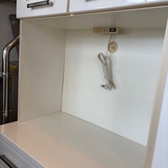 配達可【食器棚】クリーニング済み【管理番号11609】町の画像