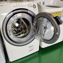 【愛品倶楽部柏店】 SHARP シャープ 2020年製 7.0kg ドラム式洗濯乾燥機 ES-S7D 乾燥容量3.5kg インバーター搭載の画像