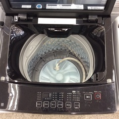 【高年式】全自動洗濯機 ニトリ NT60L1BK 5.5kg 2024年製:ブラックの画像