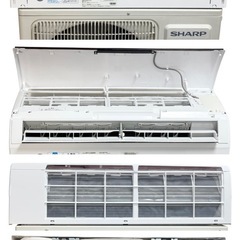 ◯動作品 主に6畳用 シャープ ルームエアコン 2.2kW SHARP AY-L22DH プラズマクラスター7000搭載 内部洗浄機能 中古品 ジモティ姫路の画像