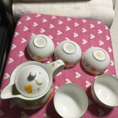 ◆茶器セット◆急須と茶碗5客　Hoya 代理出品の画像