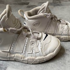 NIKEエアモアアップテンポ15cmキッズスニーカー モアテンの画像