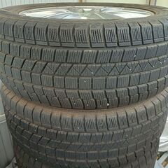 【最終値下げ】225/55R17 ホイール　タイヤ　スタッドレス　4本セット　アテンザ　アテンザワゴン　GJの画像