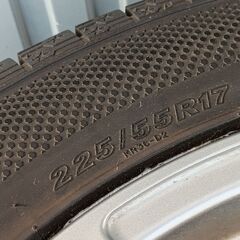 【最終値下げ】225/55R17 ホイール　タイヤ　スタッドレス　4本セット　アテンザ　アテンザワゴン　GJの画像
