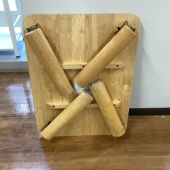 折りたたみセンターテーブル【町田市再生家具】0916Bの画像