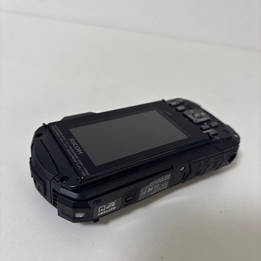 RICOH 防水カメラ WG-40 コンパクトデジタルカメラ リコー ウォータープルーフ ブラック mw0645