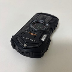 RICOH 防水カメラ WG-40 コンパクトデジタルカメラ リコー ウォータープルーフ ブラック mw0645の画像