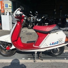 希少！旧車！ホンダ　リード50SS 2スト　AF10 原付　50cc 大阪発の画像