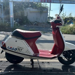 希少！旧車！ホンダ　リード50SS 2スト　AF10 原付　50cc 大阪発の画像