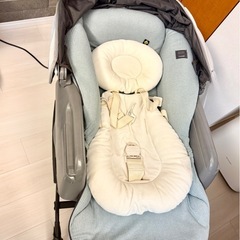 【美品】コンビ ホワイトレーベル ネムリラ AUTO SWING BEDi Long スリープシェル EGの画像