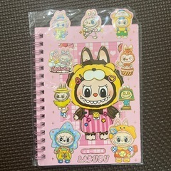 ラブブ　ボンボンドロップシールノートのセットの画像