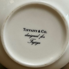 Tiffany & Co ティファニー ティーポット FUJIYA ホワイトの画像