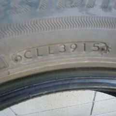 夏タイヤ　１６５/６０ｒ１５（２０１５年３９週）溝５ｍｍの画像