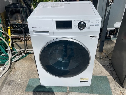 【リサイクルサービス八光】2022年製　アクア　ドラム洗濯機　ホワイト　AQW-FV800E-W　[洗濯8.0kg /乾燥機能無 /左開き]