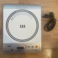 山善　卓上型IH調理器 1200wの画像