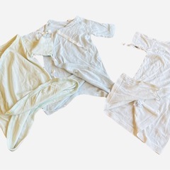 新生児　長肌着　5点セット　まとめ売りの画像