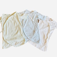 新生児　長肌着　5点セット　まとめ売りの画像