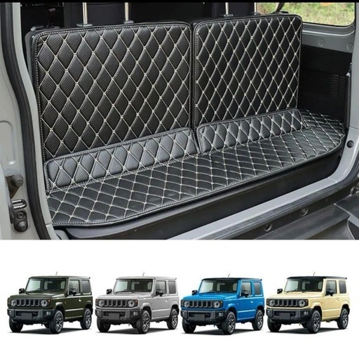 ジムニー専用 ラゲッジマット JB64W/JB74W対応 PU製 撥水・滑り止め・厚手タイプ