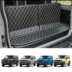 ジムニー専用 ラゲッジマット JB64W/JB74W対応 PU製 撥水・滑り止め・厚手タイプの画像
