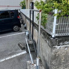 自立式　立て看板　業者制作　ブロック　の画像