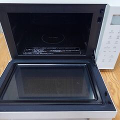 パナソニック Panasonic オーブンレンジ NE-FS30E9-KW 電子レンジ 2022年 家電 家電製品 動作OK 50-60Hz フラット 縦開き 取扱説明書付きの画像