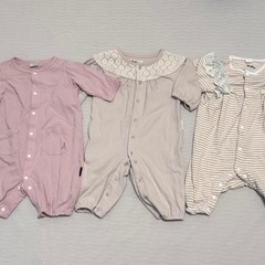 女の子 50-70 ロンパース 各種の画像