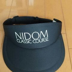 NIDOM  帽子 未使用  新品（国産  日本製）フリーサイズの画像